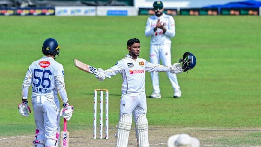 SL VS BAN: पाथुम निसांका का ऐतिहासिक शतक, श्रीलंका ने दूसरे दिन कसा शिकंजा, जानें दूसरे दिन का हाल