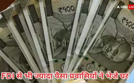 विदेशों में रह रहे भारतीयों का कमाल, पहली बार रिकॉर्ड इतने पैसे भेजे घर, सबसे ज्यादा इन देशों से आया