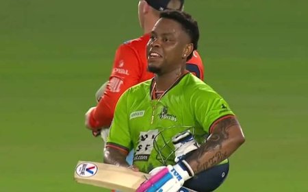 नॉट आउट 239 रन, 22 छक्के..., शिमरोन हेटमायर ने मचाई तबाही, फिर खेली ताबड़तोड़ पारी