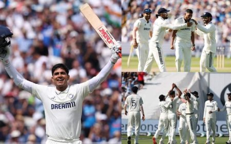 गिल के 269 रन, फिर आकाशदीप की गेंदों ने उगली आग, जडेजा-सुंदर भी चमके; पढ़ें दूसरे दिन क्या-क्या हुआ