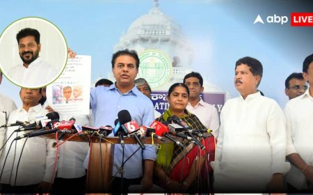 Telangana Political Crisis: KTR का बड़ा हमला- '670 किसानों ने की आत्महत्या, 18 महीनों में कांग्रेस के...'