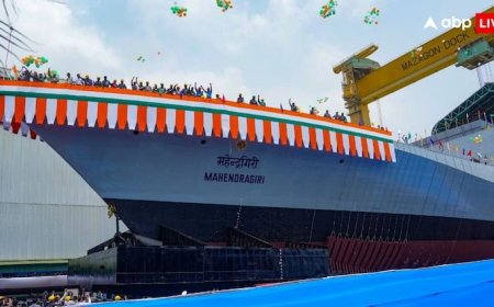 समंदर में गरजेगा भारत का INS महेंद्रगिरी, चीन-पाकिस्तान के छूटेंगे पसीने, इंडियन नेवी की बढ़ी ताकत