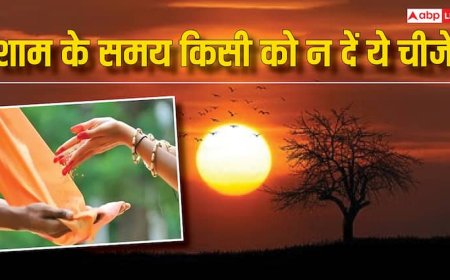Astrology: शाम के समय किसी को न दें ये चीजें, चौखट से वापस लौट जाएगी लक्ष्मी
