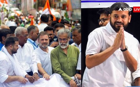 Bharat Bandh: राहुल गांधी और तेजस्वी के ट्रक में चढ़े कन्हैया कुमार तो सुरक्षाकर्मियों ने रोका, महागठबंधन में आखिर क्या चल रहा है?