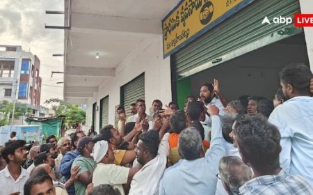 तेलंगाना में किसानों को नहीं मिल रही खाद, जूते रखकर लग रही लाइन