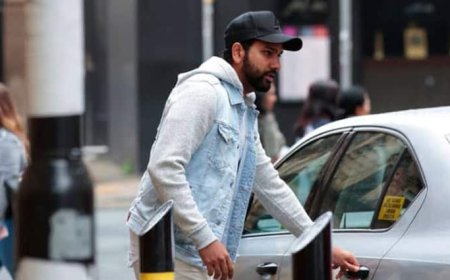 इंग्लैंड में दिखी क्रिकेट-बॉलीवुड की जुगलबंदी, रोहित शर्मा की इस दिग्गज अभिनेता संग फोटो हुई वायरल