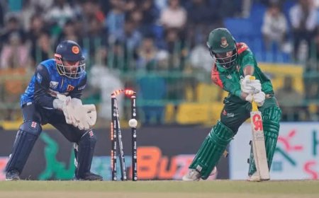 4.3 ओवर में ठोके 78, श्रीलंका-बांग्लादेश पहले टी20 मैच में मचा धमाल; इस प्लेयर ने 262 के स्ट्राइक रेट से मचाई तबाही