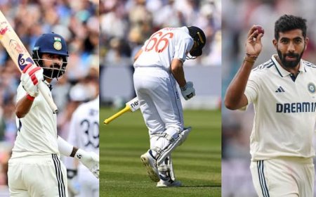 भारत की 'मजबूत दीवार' बने केएल राहुल, 5 विकेट लेकर बुमराह ने तोड़े रिकॉर्ड, लॉर्ड्स टेस्ट में दूसरे दिन का हाल; पढ़ें क्या-क्या हुआ