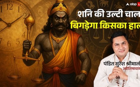 Shani Vakri 2025: शनि ने लिया वक्री रूप! इन 5 राशियों की रातों की नींद उड़ने वाली है