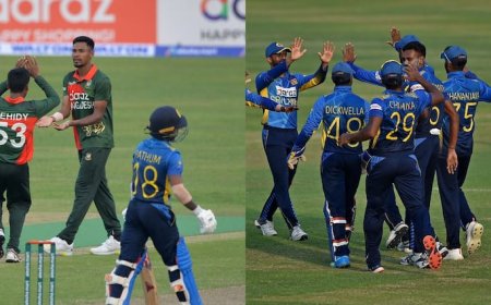 बांग्लादेश ने रचा इतिहास, श्रीलंका से पहली बार जीती टी20 सीरीज; तीसरा मैच एकतरफा जीता