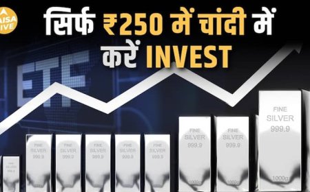 सिर्फ ₹250 में चांदी में करें Invest, निवेशक हुए मालामाल | Silver ETF | Silver Investment|Paisa Live