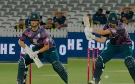 Watch: इधर मारूं या उधर? इस शॉट को क्या कहेंगे आप, बल्लेबाज ने घुमाया बल्ला और...; देखें वायरल वीडियो