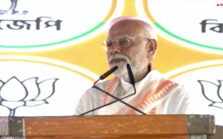'TMC की सरकार जाएगी, तभी आएगा असली परिवर्तन', पश्चिम बंगाल में ममता बनर्जी पर बरसे पीएम मोदी