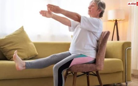 बुजुर्गों के लिए फिटनेस बनाएं रखने का आसान तरीका, कुर्सी पर बैठकर कर सकते हैं व्यायाम