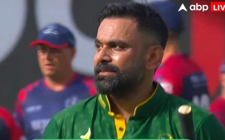 6,6,6... लास्ट ओवर में पाकिस्तान ने कूटा, इंग्लैंड को दिया 161 का लक्ष्य, हफीज का अर्धशतक; शाहिद अफरीदी नहीं खेले