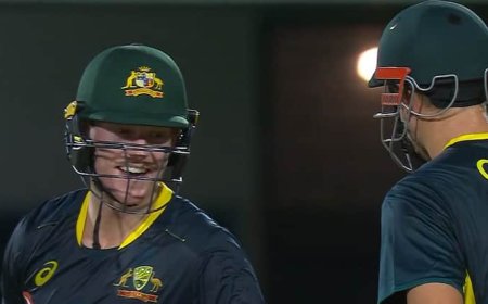 WI vs AUS 1st T20: डेब्यू मैच में मिचेल ओवेन ने रचा इतिहास, पहले T20 में ऑस्ट्रेलिया ने वेस्टइंडीज को 3 विकेट से हराया