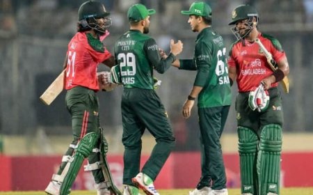 लास्ट ओवर में चाहिए थे 13 रन, पहली गेंद पर लगा चौका, फिर भी हार गया पाकिस्तान; बांग्लादेश ने जीती टी20 सीरीज