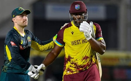करियर के आखिरी मैच में छा गए आंद्रे रसेल, बना दिया यादगार; लेकिन ऑस्ट्रेलिया से हार गई वेस्टइंडीज