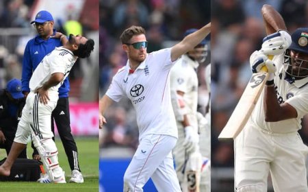 जायसवाल-सुदर्शन का पचासा, ऋषभ पंत चोट के कारण रिटायर्ड हर्ट, भारत ने पहले दिन बनाए 264 रन; पढ़ें डे रिपोर्ट