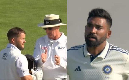 Watch: फिर भिड़ गए बेन डकेट और मोहम्मद सिराज, अंपायर तक पहुंची शिकायत; दूसरे दिन जमकर हुआ बवाल