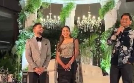 MS Dhoni बने मैरिज काउंसलर! शादी से पहले दूल्हे को दिए खास टिप्स; वायरल वीडियो ने मचाई खलबली