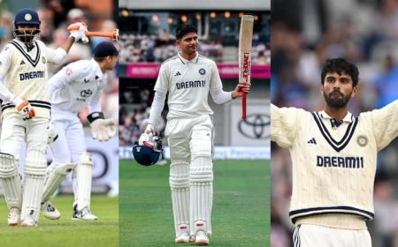 35 साल से शतकों का था सूखा, फिर एक दिन में आ गए 3 शतक, वाशिंगटन सुंदर, रवींद्र जडेजा और शुभमन गिल ने जड़ी सेंचुरी