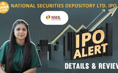 NSDL IPO ₹4,011.60 करोड़ | GMP ₹18 | Price Band, लॉट साइज, लिस्टिंग डेट | Paisa Live