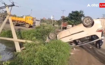 दोस्त के बर्थडे पार्टी में जाने के लिए भाड़े पर ली कार, नशे में धुत होकर खंभे में मारी टक्कर, एक की मौत 3 घायल