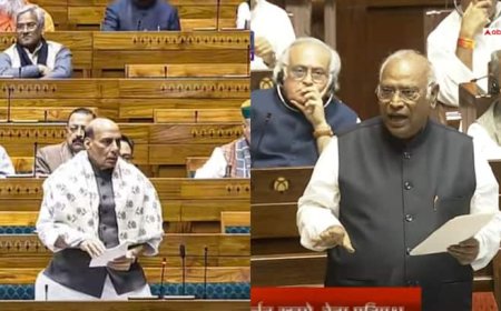 राज्यसभा में ऐसा क्या बोले मल्लिकार्जुन खरगे कि रक्षामंत्री राजनाथ सिंह ने बीच में ही दिया जवाब?