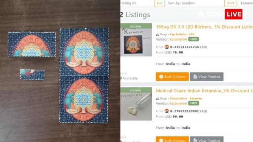 डार्कनेट ड्रग सिंडिकेट 'Ketamelon' का भंडाफोड़, करोड़ों की ड्रग्स और डिजिटल एसेट्स जब्त