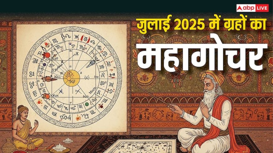 July Transit: जुलाई 2025 में ग्रहों का महागोचर, भूकंप, तूफान और दुर्घटनाओं का खतरा! जानें राशियों पर प्रभाव