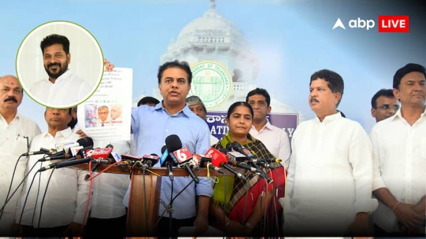 Telangana Political Crisis: KTR का बड़ा हमला- '670 किसानों ने की आत्महत्या, 18 महीनों में कांग्रेस के...'