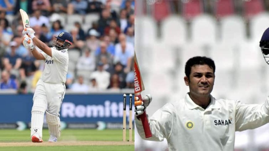 सिर चकरा जाएगा! सहवाग के टेस्ट में 91 छक्के, फिर ऋषभ पंत ने कैसे 90 छक्कों से कर ली वीरू की बराबरी?