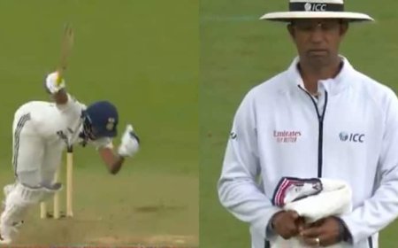 IND vs ENG 5th Test: DRS से पहले अंपायर ने किया इशारा? भारत-इंग्लैंड टेस्ट में हुई बड़ी ‘बेईमानी’, देखें पूरी Video