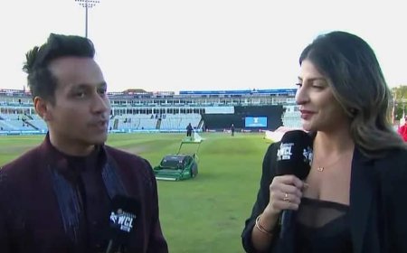 WCL का मालिक खूबसूरत महिला रिपोर्टर पर फिदा, लाइव टीवी पर कर दिया प्रपोज; वीडियो ने मचाया तहलका