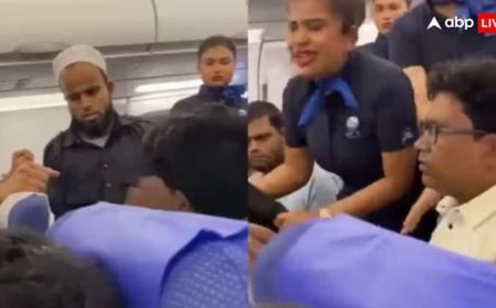 इंडिगो की फ्लाइट में क्यों शख्स ने सहयात्री को जड़ दिए थप्पड़, पीड़ित हुसैन ने खुद बताया पूरा सच