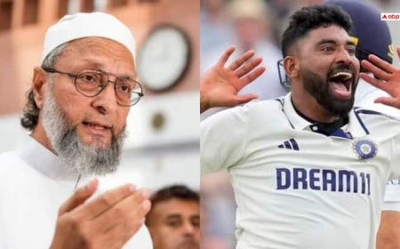 'पूरा खोल दिए पाशा', इंग्लैंड के खिलाफ भारत की जीत पर ओवैसी ने हैदराबादी अंदाज में दी DSP सिराज को बधाई