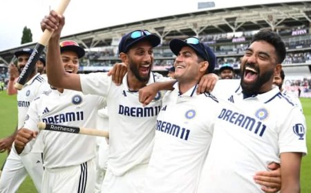 पाकिस्तानी क्रिकेटर ने उगला जहर, केनिंग्टन ओवल टेस्ट पर कहा - भारत चीटिंग करके जीता...