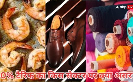 Trump Tariffs: ज्वैलरी से लेकर जूते-कपड़े तक... ट्रंप के 50 प्रतिशत टैरिफ का भारत के किस सेक्टर पर क्या होगा असर?