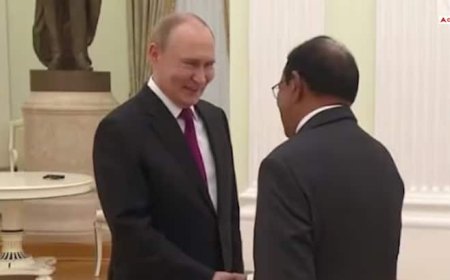 NSA अजीत डोभाल ने की मॉस्को में पुतिन से मुलाकात, रूसी राष्ट्रपति से इन मुद्दों पर की चर्चा