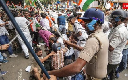 'पुलिस ने बिना उकसावे के बदसलूकी की, चूड़ियां तोड़ दीं', नबान्न मार्च में पीड़िता की मां का आरोप