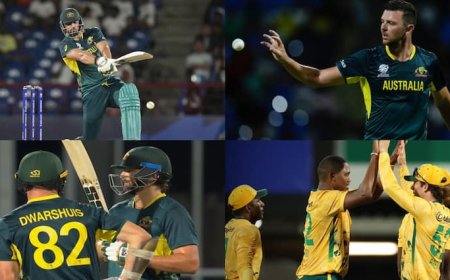 पहले टिम डेविड ने, फिर ऑस्ट्रेलियाई गेंदबाजों ने छीना दक्षिण अफ्रीका से मैच; 17 रनों से जीते कंगारू