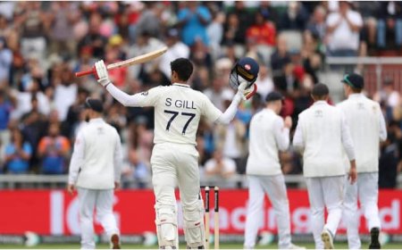 इंग्लैंड में धमाकेदार प्रदर्शन का शुभमन गिल को मिला इनाम, जीत लिया ICC का स्पेशल अवॉर्ड; बेन स्टोक्स को दी मात