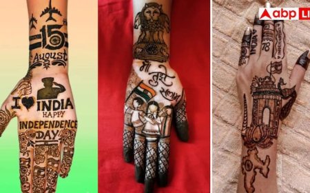 15 अगस्त के लिए ऐसे लगाएं मेहंदी, हाथ ही दे देंगे देशभक्ति का सबूत
