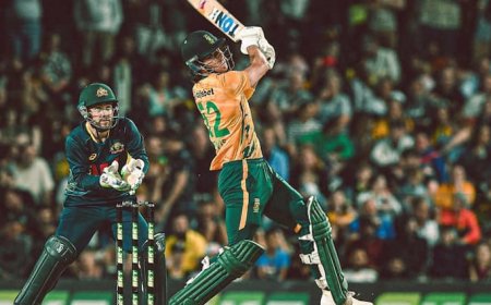 6,6,6,6,6,6 'जूनियर एबी' डेवाल्ड ब्रेविस का फिर गरजा बल्ला, ऑस्ट्रेलिया के खिलाफ जड़े 6 छक्के