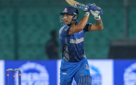 UP T20 League 2025: यूपी टी20 लीग के पहले ही मैच में बल्लेबाज का तूफानी शो, 31 गेंदों पर जड़े 95 रन, जानिए क्या नाम है खिलाड़ी का नाम