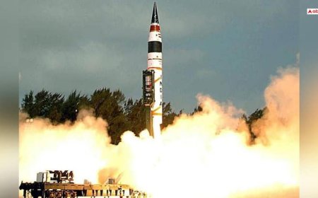 5000 KM रेंज और आवाज से 24 गुना तेज स्पीड... भारत की पहली इंटर कॉन्टिनेंटल बैलिस्टिक मिसाइल अग्नि-5 का सफल परीक्षण