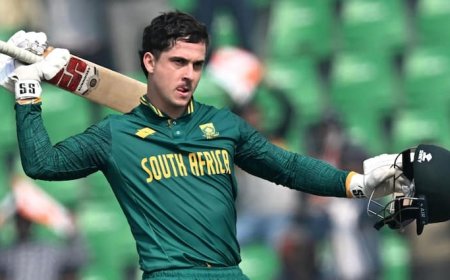 दक्षिण अफ्रीका के मैथ्यू ब्रीत्जके ने बनाया अनोखा 'वर्ल्ड रिकॉर्ड', ODI में ऐसा करने वाले दुनिया के पहले क्रिकेटर बने