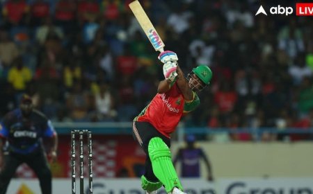 6,6,6,6,6..., 250 का तूफानी स्ट्राइक रेट, वेस्टइंडीज के स्टार बल्लेबाज ने 26 गेंद में ठोक दिए इतने रन