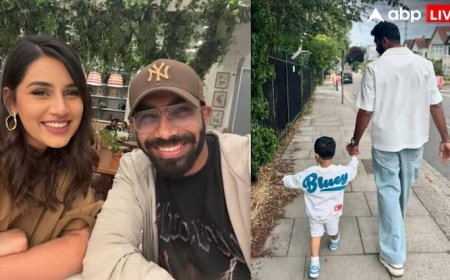 एशिया कप से पहले इस अंदाज में दिखे जसप्रीत बुमराह, कुछ यूं मना रहे छुट्टियां; बेटे संग फोटो वायरल